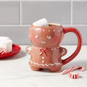 Threshold Stoneware 14 oz. Gingerbread Girl Mug